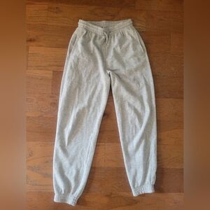 H&M Light Gray Jogger Sweatpants